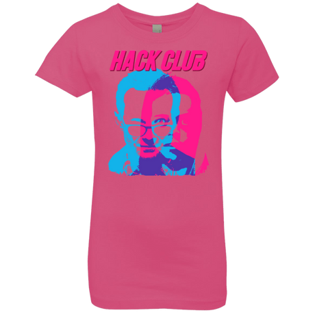 T-Shirts Hot Pink / YXS Hack Club Girls Premium T-Shirt
