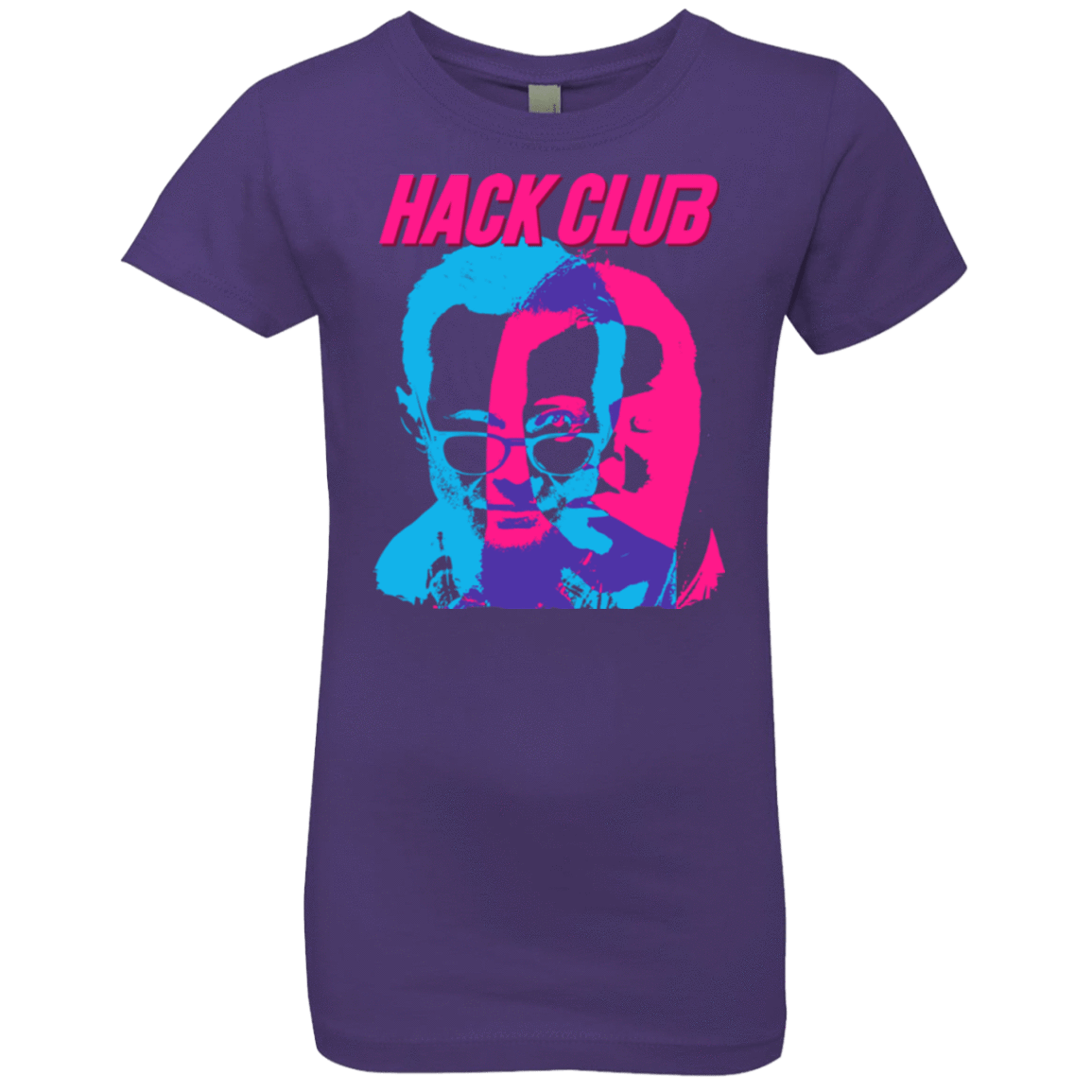 T-Shirts Purple Rush / YXS Hack Club Girls Premium T-Shirt