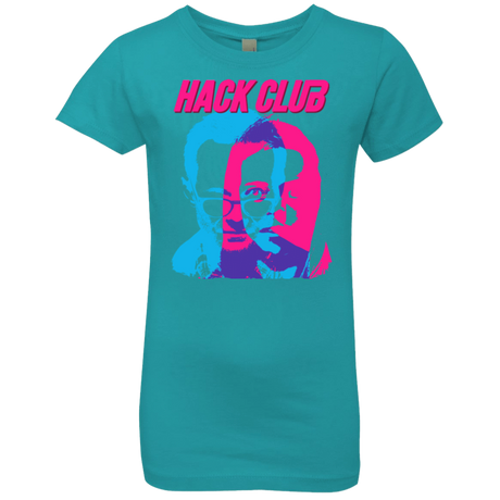 T-Shirts Tahiti Blue / YXS Hack Club Girls Premium T-Shirt