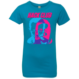 T-Shirts Turquoise / YXS Hack Club Girls Premium T-Shirt