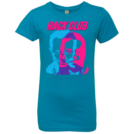 T-Shirts Turquoise / YXS Hack Club Girls Premium T-Shirt