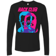 T-Shirts Black / Small Hack Club Men's Premium Long Sleeve