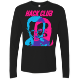 T-Shirts Black / Small Hack Club Men's Premium Long Sleeve