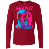T-Shirts Cardinal / Small Hack Club Men's Premium Long Sleeve
