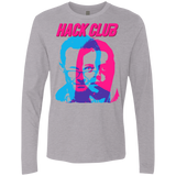 T-Shirts Heather Grey / Small Hack Club Men's Premium Long Sleeve