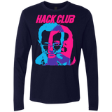 T-Shirts Midnight Navy / Small Hack Club Men's Premium Long Sleeve