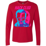 T-Shirts Red / Small Hack Club Men's Premium Long Sleeve