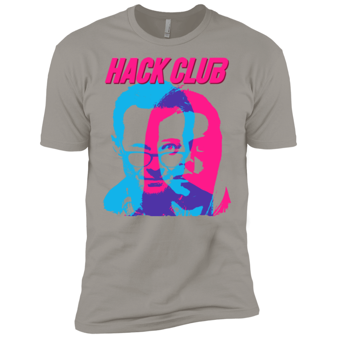 T-Shirts Light Grey / X-Small Hack Club Men's Premium T-Shirt