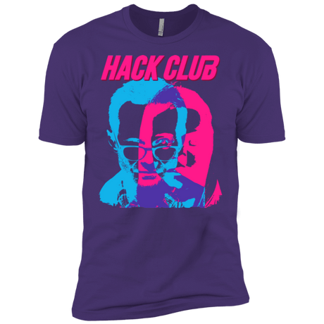 T-Shirts Purple / X-Small Hack Club Men's Premium T-Shirt