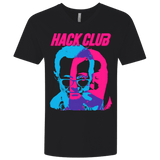T-Shirts Black / X-Small Hack Club Men's Premium V-Neck