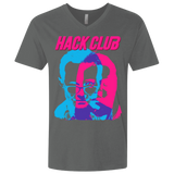T-Shirts Heavy Metal / X-Small Hack Club Men's Premium V-Neck