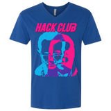 T-Shirts Royal / X-Small Hack Club Men's Premium V-Neck