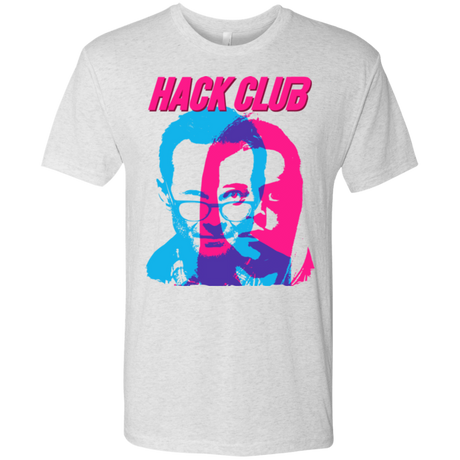 T-Shirts Heather White / Small Hack Club Men's Triblend T-Shirt