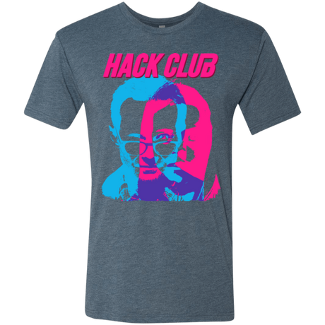 T-Shirts Indigo / Small Hack Club Men's Triblend T-Shirt