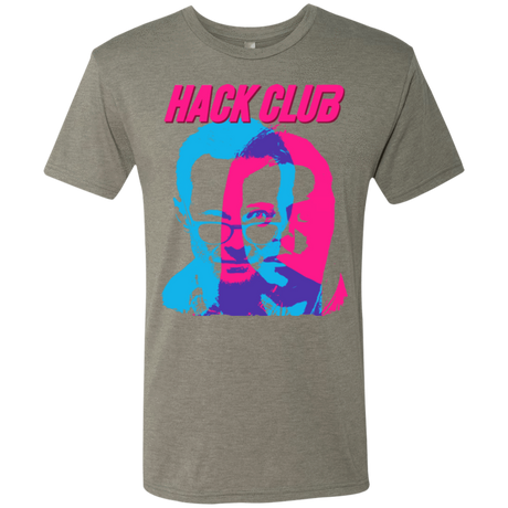 T-Shirts Venetian Grey / Small Hack Club Men's Triblend T-Shirt