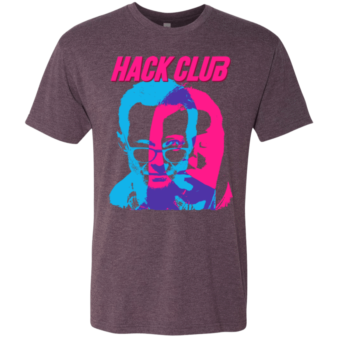 T-Shirts Vintage Purple / Small Hack Club Men's Triblend T-Shirt