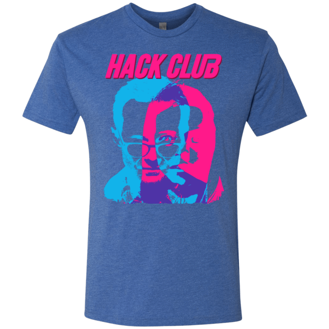 T-Shirts Vintage Royal / Small Hack Club Men's Triblend T-Shirt