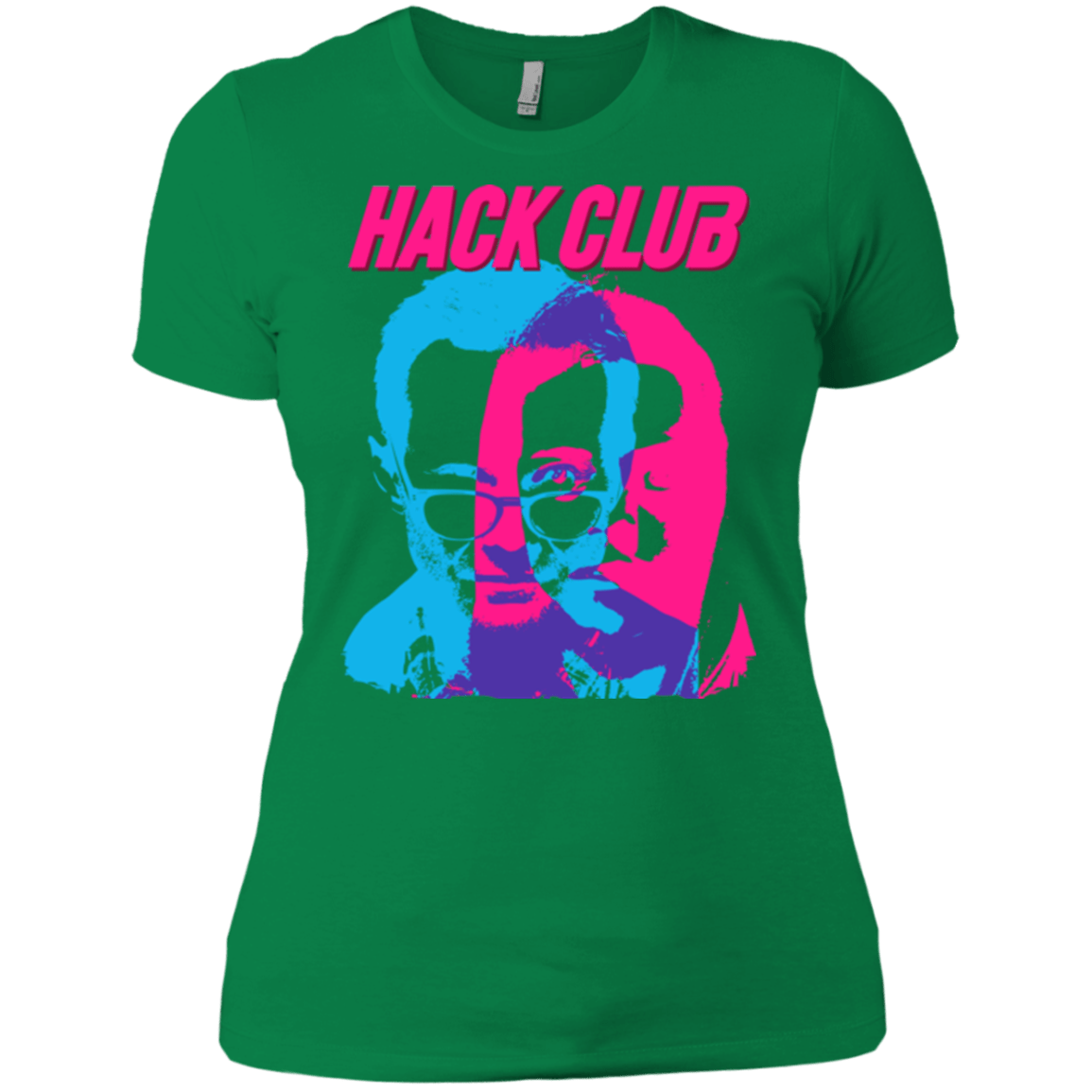 T-Shirts Kelly Green / X-Small Hack Club Women's Premium T-Shirt