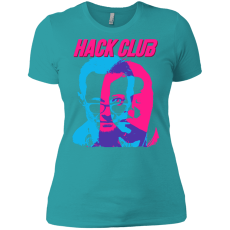 T-Shirts Tahiti Blue / X-Small Hack Club Women's Premium T-Shirt