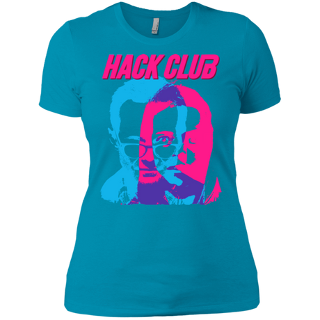 T-Shirts Turquoise / X-Small Hack Club Women's Premium T-Shirt