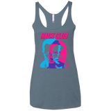 T-Shirts Indigo / X-Small Hack Club Women's Triblend Racerback Tank