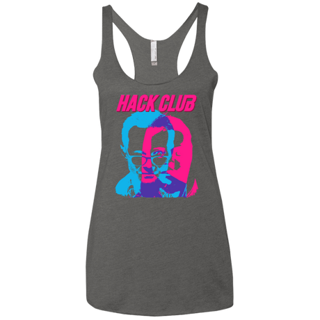 T-Shirts Premium Heather / X-Small Hack Club Women's Triblend Racerback Tank