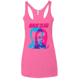 T-Shirts Vintage Pink / X-Small Hack Club Women's Triblend Racerback Tank