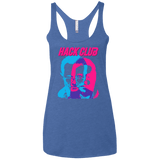 T-Shirts Vintage Royal / X-Small Hack Club Women's Triblend Racerback Tank