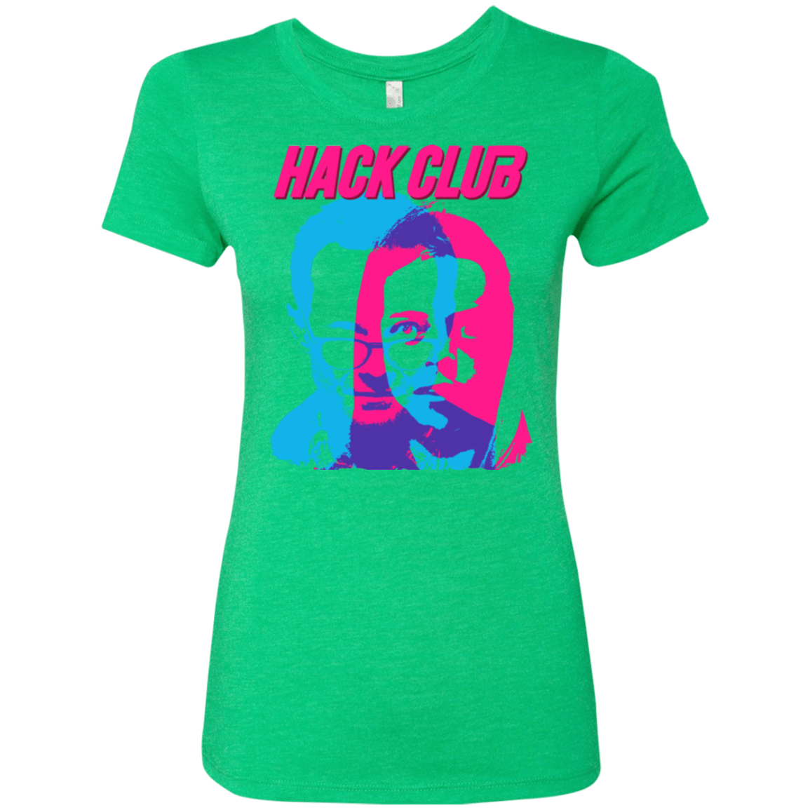 T-Shirts Envy / Small Hack Club Women's Triblend T-Shirt