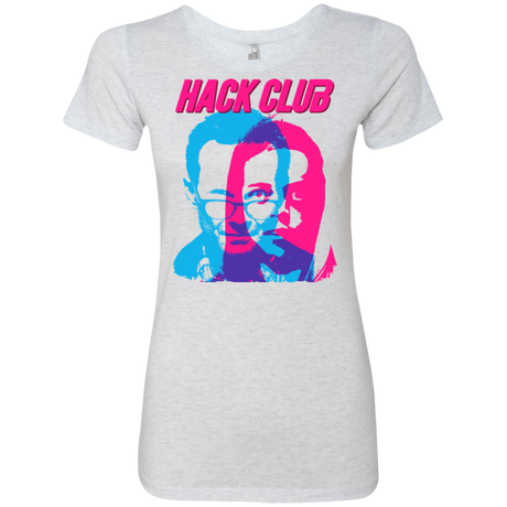 T-Shirts Heather White / Small Hack Club Women's Triblend T-Shirt