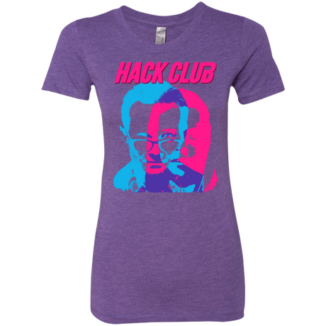 T-Shirts Purple Rush / Small Hack Club Women's Triblend T-Shirt