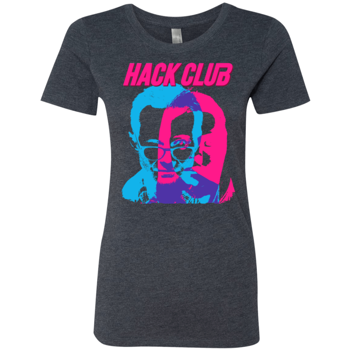 T-Shirts Vintage Navy / Small Hack Club Women's Triblend T-Shirt