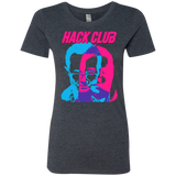 T-Shirts Vintage Navy / Small Hack Club Women's Triblend T-Shirt
