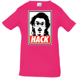 T-Shirts Hot Pink / 6 Months Hack Infant PremiumT-Shirt