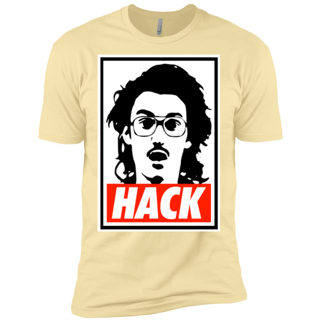 T-Shirts Banana Cream / X-Small Hack Men's Premium T-Shirt