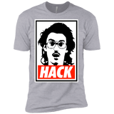 T-Shirts Heather Grey / X-Small Hack Men's Premium T-Shirt