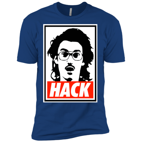 T-Shirts Royal / X-Small Hack Men's Premium T-Shirt