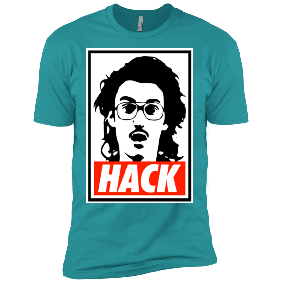 T-Shirts Tahiti Blue / X-Small Hack Men's Premium T-Shirt