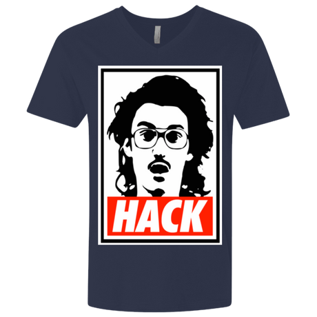 T-Shirts Midnight Navy / X-Small Hack Men's Premium V-Neck