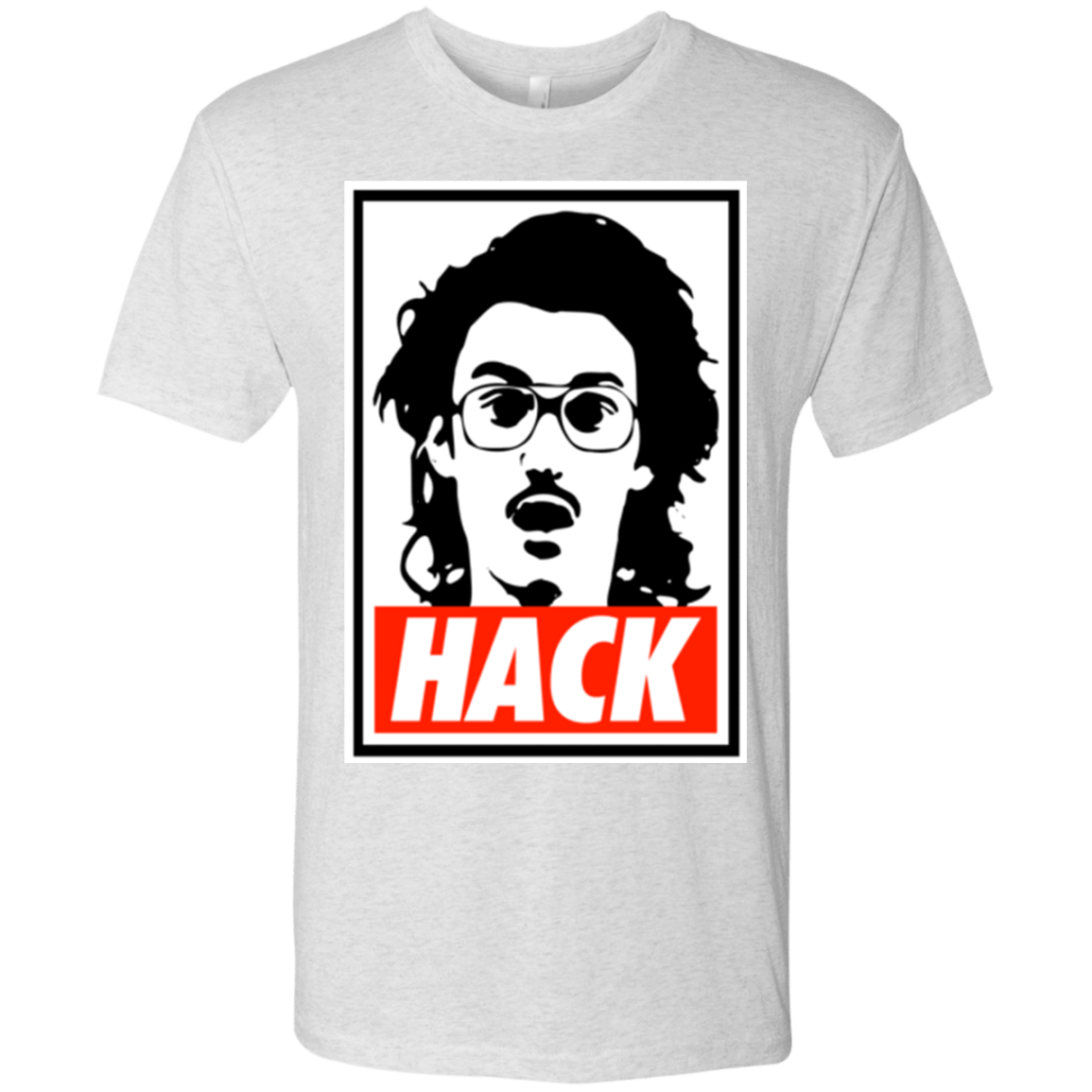 T-Shirts Heather White / Small Hack Men's Triblend T-Shirt
