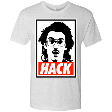 T-Shirts Heather White / Small Hack Men's Triblend T-Shirt