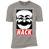 T-Shirts Light Grey / YXS Hack society Boys Premium T-Shirt