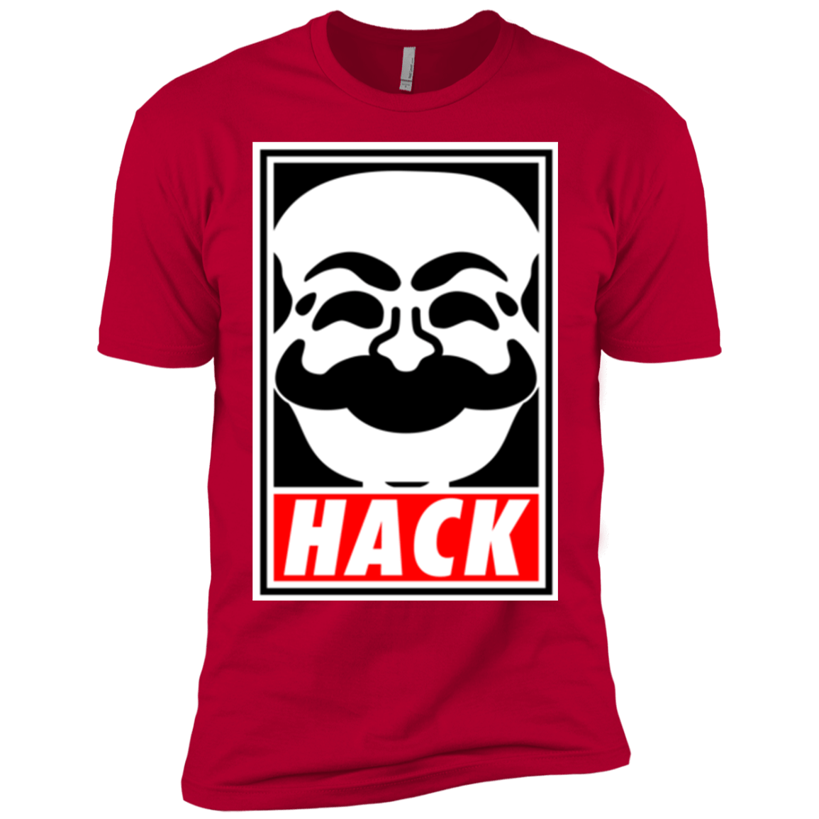 T-Shirts Red / YXS Hack society Boys Premium T-Shirt