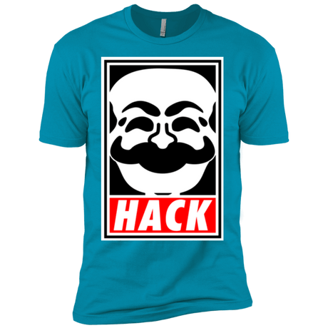 T-Shirts Turquoise / YXS Hack society Boys Premium T-Shirt