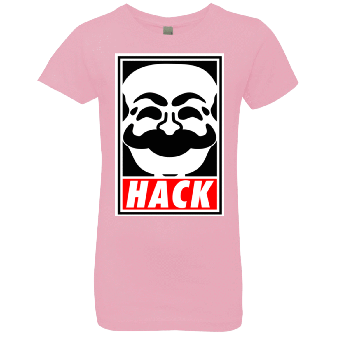 T-Shirts Light Pink / YXS Hack society Girls Premium T-Shirt