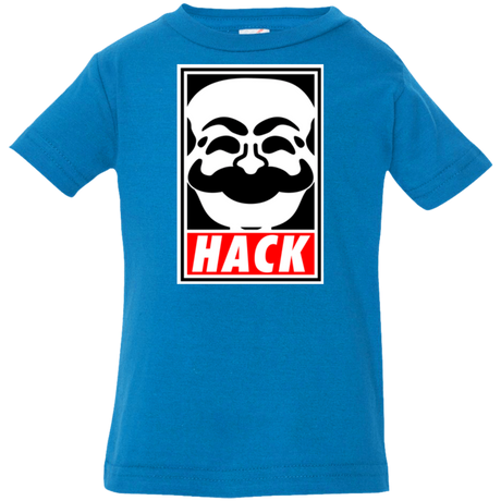T-Shirts Cobalt / 6 Months Hack society Infant PremiumT-Shirt