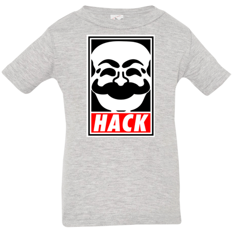 T-Shirts Heather / 6 Months Hack society Infant PremiumT-Shirt