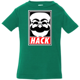T-Shirts Kelly / 6 Months Hack society Infant PremiumT-Shirt
