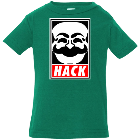 T-Shirts Kelly / 6 Months Hack society Infant PremiumT-Shirt