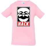 T-Shirts Pink / 6 Months Hack society Infant PremiumT-Shirt